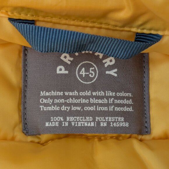 Primary Puffer Vest (4-5) - Picture 3 of 4